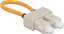 Picture of Delock Optical Fiber loopback Adapter SC / OM1 Multi-mode beige