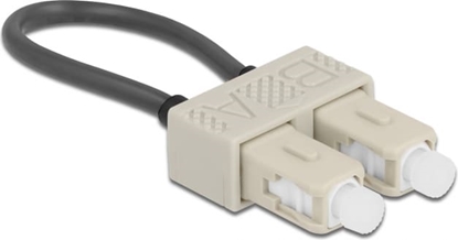 Picture of Delock Optical Fiber loopback Adapter SC / OM2 Multi-mode beige