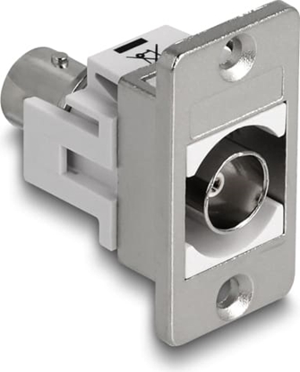 Picture of Delock Panel Mount BNC female BNC female silver / white