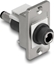Picture of Delock Panel Mount DC 5.5 x 2.1 mm female to DC 5.5 x 2.5 mm male silver / white / black