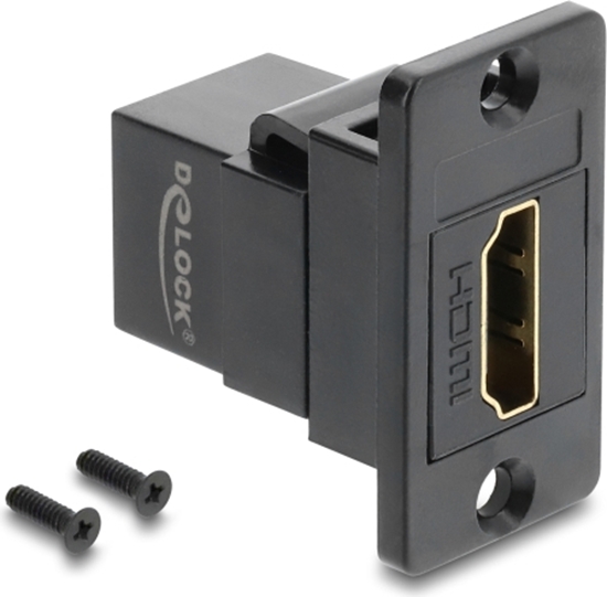 Picture of Delock Panel Mount HDMI female to female 4K black
