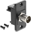 Picture of Delock Panel Mount IEC male to F female black