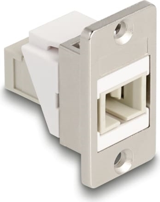 Picture of Delock Panel Mount Keystone Module Optical Fiber SC Simplex female to female conical