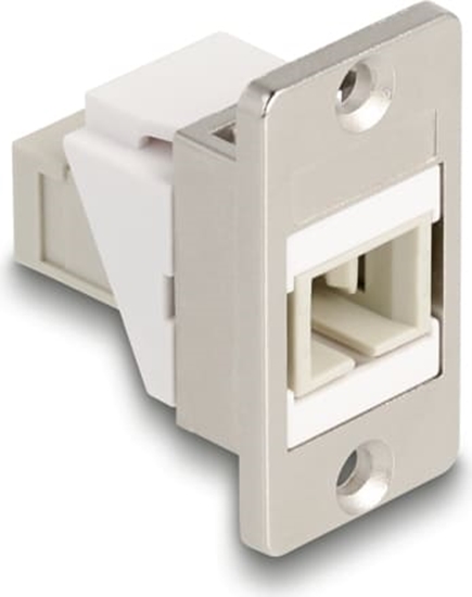 Picture of Delock Panel Mount Keystone Module Optical Fiber SC Simplex female to female conical