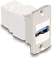 Picture of Delock Panel Mount Keystone Module USB 5 Gbps Type-A female to USB Type-B female conical