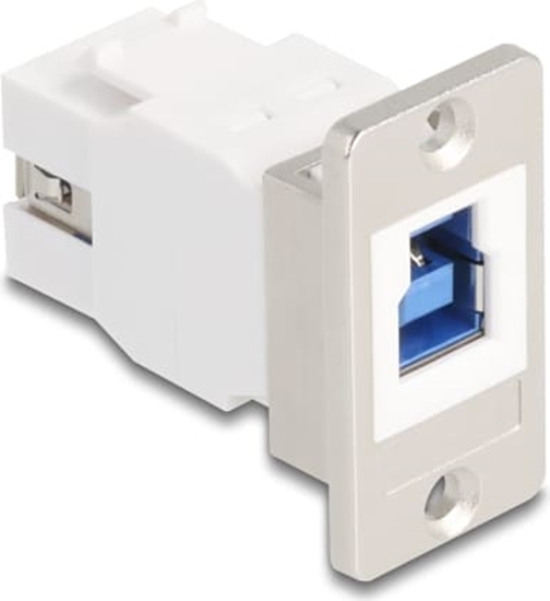Picture of Delock Panel Mount USB 5 Gbps Type-B female to USB Type-A female conical