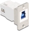 Изображение Delock Panel Mount USB 5 Gbps Type-B female to USB Type-A female conical