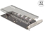 Attēls no Delock PCI Express 4.0 x16 Card to 4 x internal NVMe M.2 Key M with Heat Sink and Fan - Bifurcation