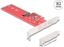 Изображение Delock PCI Express 5.0 x4 Card to 1 x internal NVMe M.2 Key M - Low Profile Form Factor