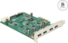 Picture of Delock PCI Express Card x4 > 4 x external USB 3.0-A (Quad Channel)