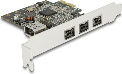 Picture of Delock PCI Express x1 Card > 3 x external FireWire B + 1 x internal FireWire A