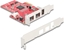 Attēls no Delock PCI Express x1 Card to 2 x external FireWire B + 1 x external FireWire A - Low Profile Form Factor