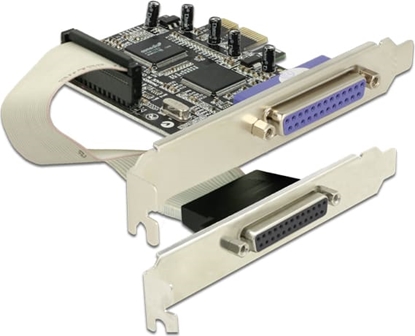 Attēls no Delock PCI Express x1 Card to 2 x Parallel