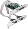 Picture of Delock PCI Express x1 Card to 2 x Serial RS-232 + 1 x Parallel IEEE1284