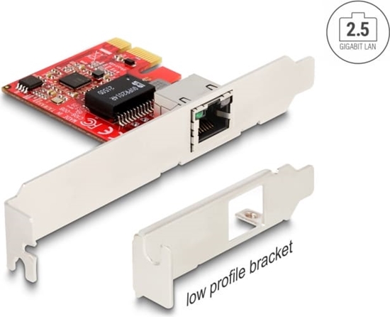 Picture of Delock PCI Express x1 Network Card 2.5 Gigabit LAN 1 x RJ45 i225