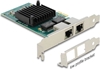 Picture of Delock PCI Express x1 Network Card Gigabit LAN 2 x RJ45 i350