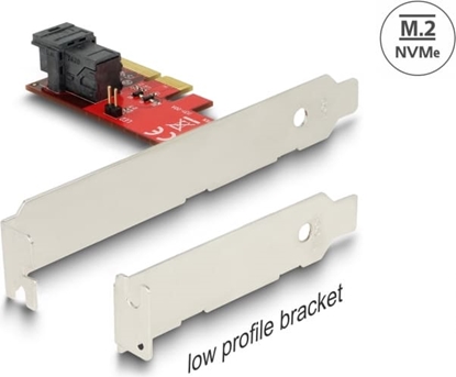 Picture of Delock PCI Express x4 Card > 1 x internal SFF-8643 NVMe - Low Profile Form Factor