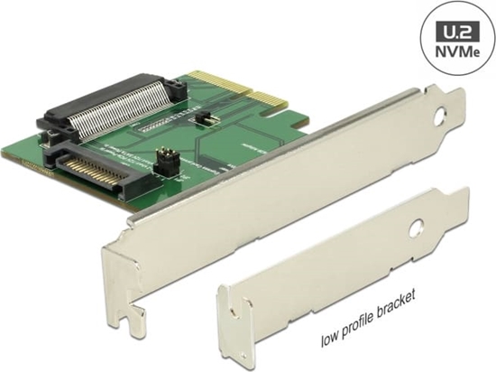 Picture of Delock PCI Express x4 Card > 1 x internal U.2 NVMe SFF-8639 female