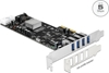 Picture of Delock PCI Express x4 Card > 4 x external USB 3.0 Quad Channel