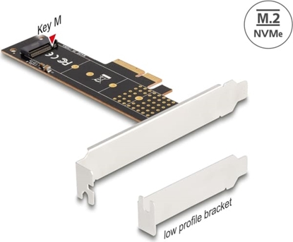 Picture of Delock PCI Express x4 Card to 1 x internal NVMe M.2 Key M 110 mm - Low Profile Form Factor