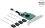 Attēls no Delock PCI Express x4 Card to 4 x SATA 6 Gb/s RAID and HyperDuo - Low Profile Form Factor