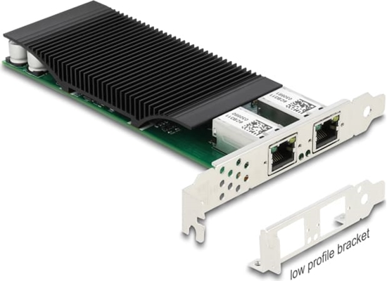 Picture of Delock PCI Express x4 Network Card Gigabit LAN 2 x RJ45 with PoE+ i350