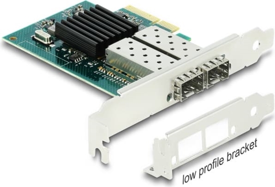 Picture of Delock PCI Express x4 Network Card Gigabit LAN 2 x SFP i82576
