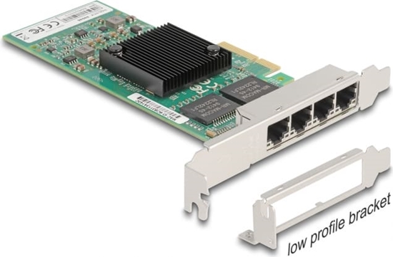 Picture of Delock PCI Express x4 Network Card Gigabit LAN 4 x RJ45 i350