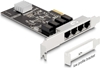 Picture of Delock PCI Express x4 Network Card Gigabit LAN 4 x RJ45 RTL8111