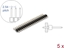 Attēls no Delock Pin header 20 pin, pitch 2.54 mm, 1-row, straight, 5 pieces