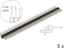 Picture of Delock Pin header 40 pin, pitch 2.54 mm, 1-row, angled, 5 pieces
