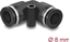 Picture of Delock Pneumatic Connector 8 mm with mounting hole 90° angled