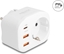 Attēls no Delock Power Socket with childproof lock and USB PD charger 20 W