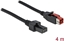 Picture of Delock PoweredUSB cable male 24 V to 2 x 4 pin male 4 m for POS printers and terminals