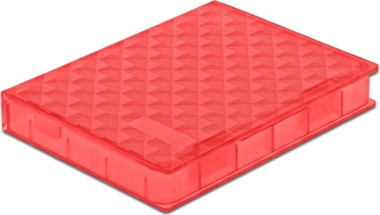 Picture of Delock Protection Box for 2.5″ HDD / SSD red