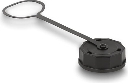 Picture of Delock Protective cap for Delock RJ45 built-in connectors 67047 and 67048 IP68 dust and waterproof black