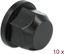 Изображение Delock Protective cap hexagon with inside thread for screw M12 natural 10 pieces