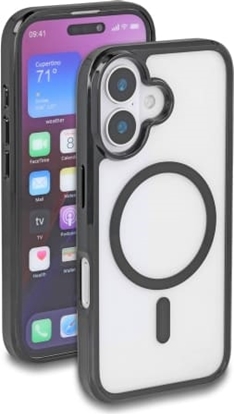Picture of Delock Protective Case for iPhone 16 compatible with MagSafe clear-black