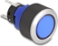 Picture of Delock Push Button protruding for Installation 22 mm 5 x solder connection actuator flat plastic LED blue