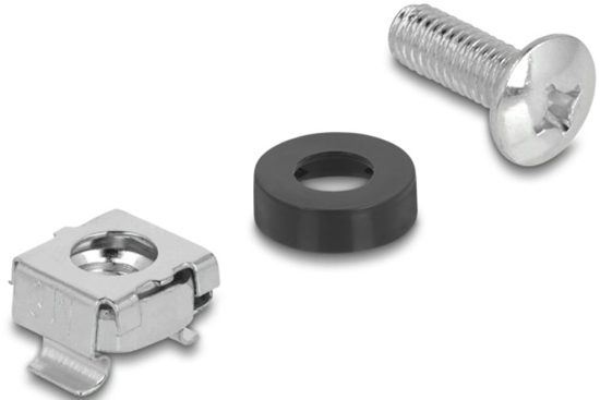 Picture of Delock Rack Mounting Set for 10″ and 19″ 100 pieces