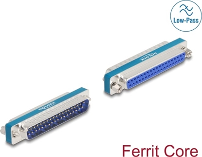 Picture of Delock RF/EMI Interference Suppression Filter D-Sub 37 pin male to female with low-pass inductive