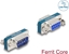 Picture of Delock RF/EMI Interference Suppression Filter D-Sub 9 pin male to female with low-pass inductive