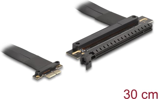 Picture of Delock Riser Card PCI Express 3.0 x1 male to x16 slot with cable 30 cm