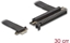 Attēls no Delock Riser Card PCI Express 3.0 x1 male to x16 slot with cable 30 cm