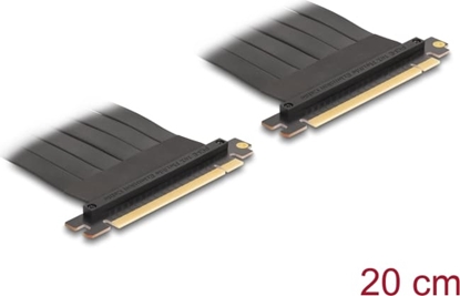 Picture of Delock Riser Card PCI Express 3.0 x16 male to x16 male with cable 20 cm