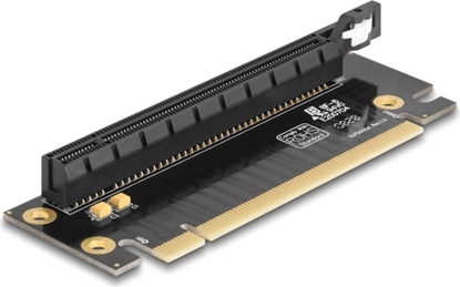 Picture of Delock Riser Card PCI Express 3.0 x16 male to x16 slot 90° left angled - Slot height 35 mm