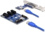 Attēls no Delock Riser Card PCI Express x1 to 3 x PCIe x1 with 50 cm USB cable