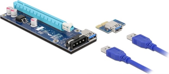 Picture of Delock Riser Card PCI Express x1 to x16 with 60 cm USB cable