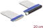 Picture of Delock Riser Card PCI Express x8 male to x16 slot with cable 20 cm