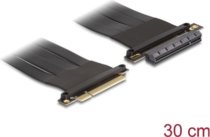 Picture of Delock Riser Card PCI Express x8 male to x8 slot with cable 30 cm